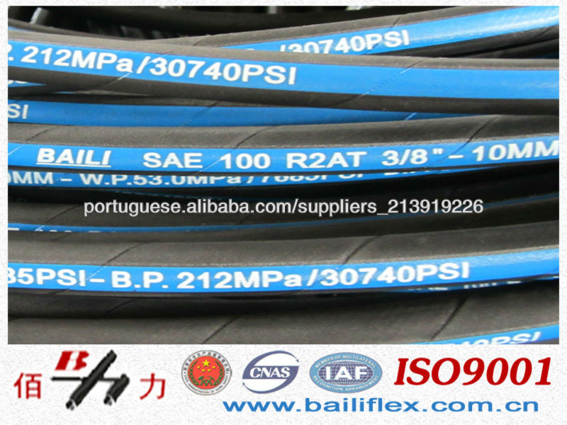 Flexible Hydraulic Rubber Hose SAE 100 R1,The best quality hydraulic rubber hose hydraulic hose r1,fire-resistant hydraulic hose