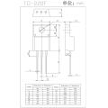 TO-220F 2SA1930 Silicon PNP Transistor Tinggi FT Pelengkap dengan 2SC5171