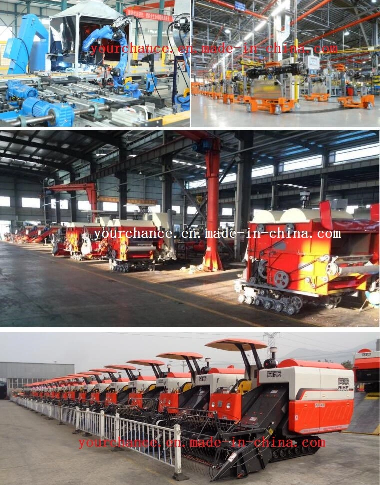 Iran Hot Selling 4lz-5.0d Double Threshing Drums Combine Harvester