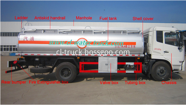 small fuel truck