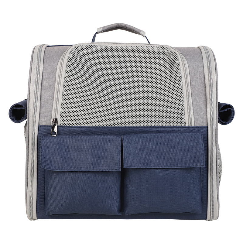 Oxford Fabric Pet Travel Trolley Case Backpack