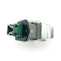 conector pesado rj45 fêmea de ambos os lados