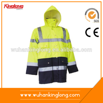 Fashion workwear safety reflective coat