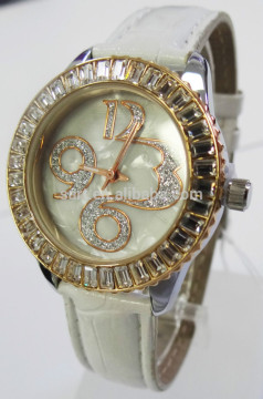 lady gift 2016 analogue watch with stones