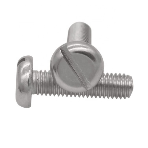 Metrik DIN85 Slotted Round Slotted Pan Head Screws