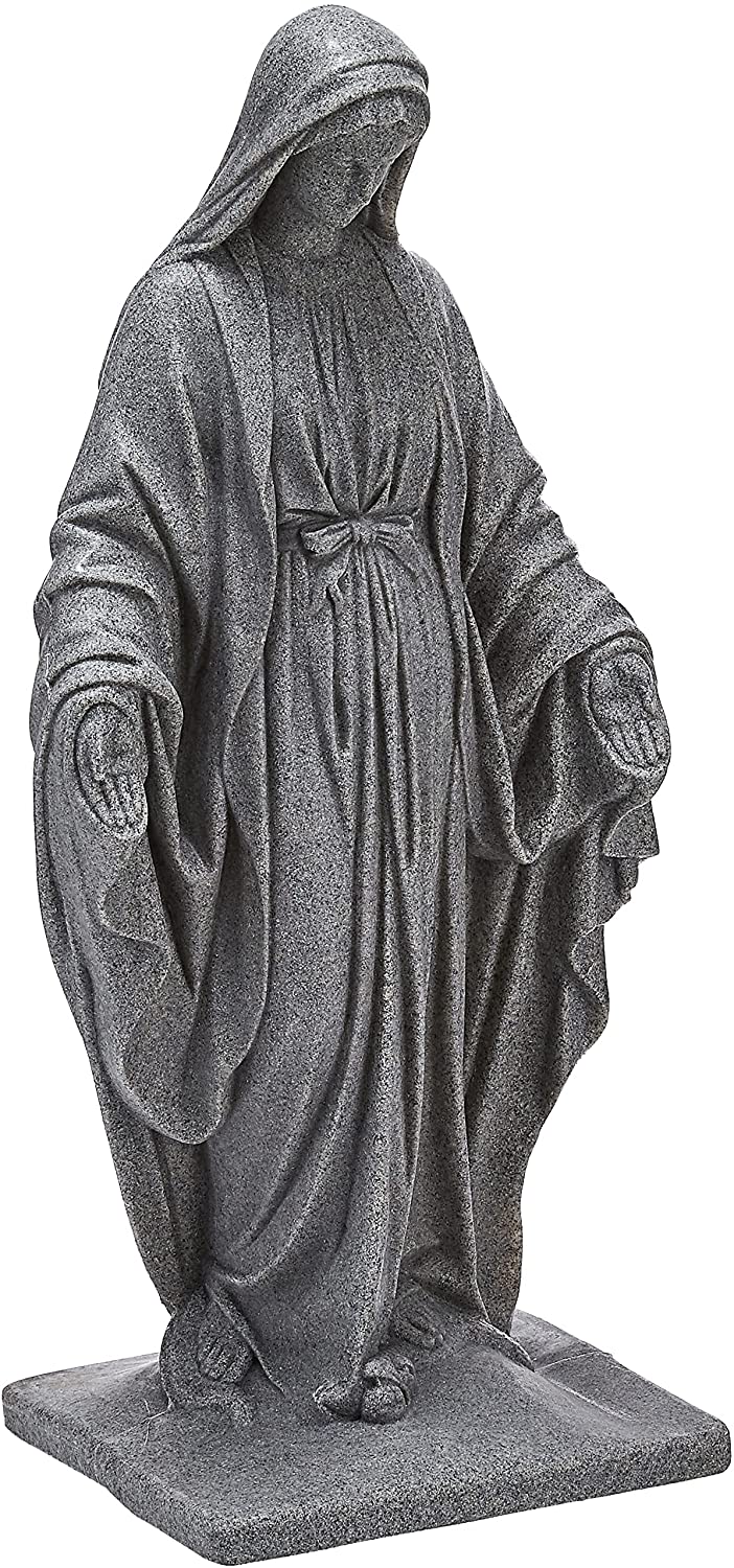 Virgin Mary heykel bahçe dekoru