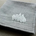 The wheat hand handkerchief embroidery DIY gift