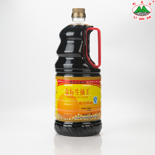 ขวดพลาสติก 1.9L Golden Mark Light Soy Sauce