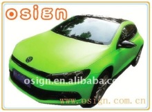 Matte colour change PVC vinly film for car body
