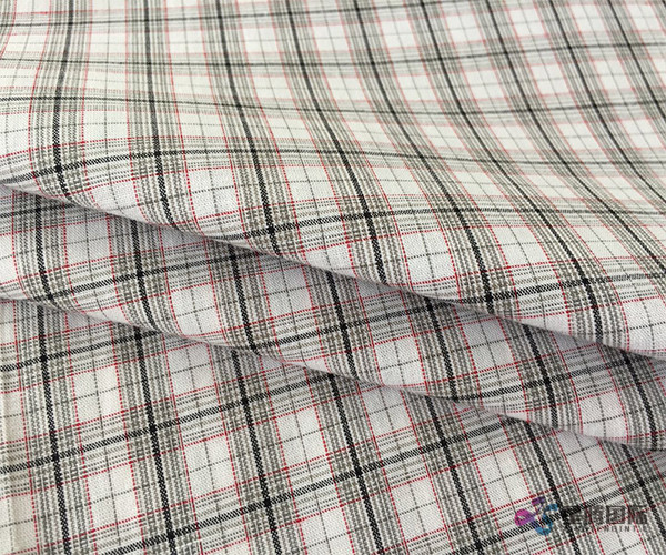 Grid Shirting Fabric