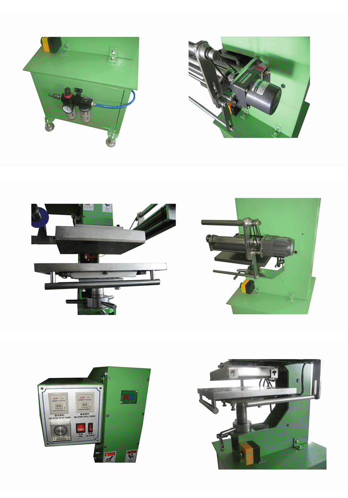 空気圧ホットスタンピングマッハ Pneumatic-Hot-stamping-mach
