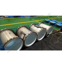 vertical Steel Lined PTFE towers and sections Demister