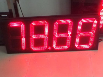 Wireless Red Outdoor LED Gas Pricer