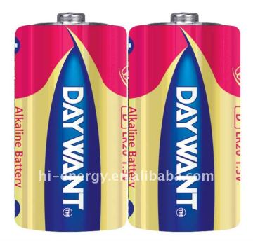 D size super alkaline batery