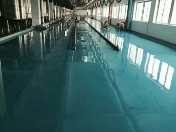 Workshop oily epoxy mortar floor paint