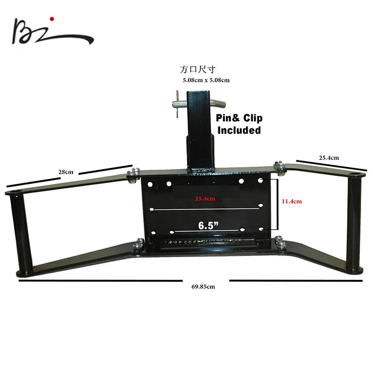 8000lb-20000lb Winch Fold Mounting Plate