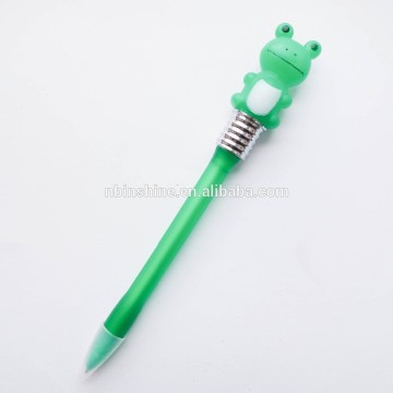 Cute animal shape promotional ballpoint pen , cartoon animal ball pen , shaped pen