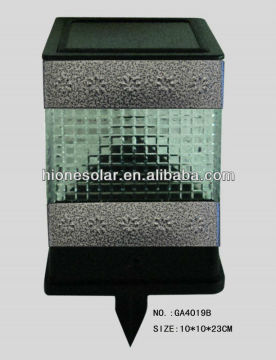 Solar Powered Square Outdoor Garden Pathway lights