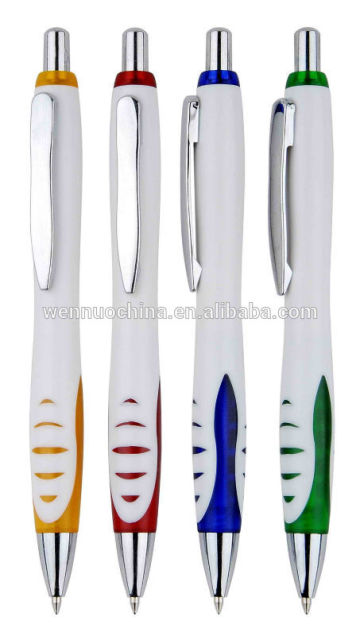 recycle plastic ball pen,rubber coated plastic ball pen