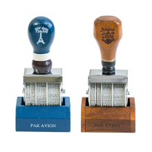 Custom Digital Date Stamp Roller Rubber Self-Inking Stamp