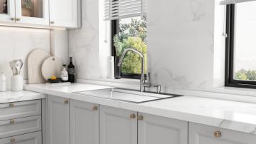 Meiao 304 Stainless Steel Countertop Drop-in Sinks