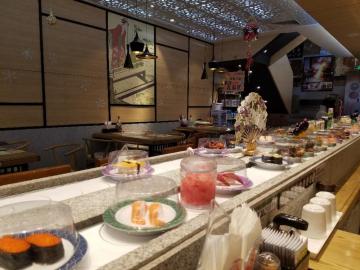 Chain revolving sushi equipment