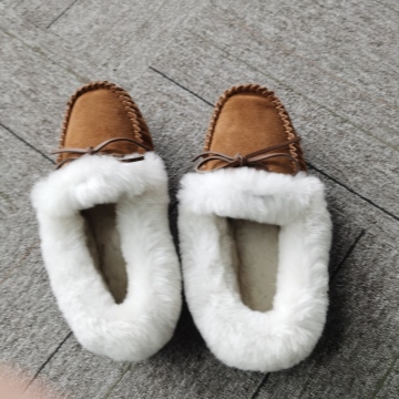 Genuine Australian Lambskin Slipper with EVA Sole - Sheepskin Boot