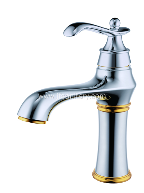 Single Handle Basin Sink Faucet Brass