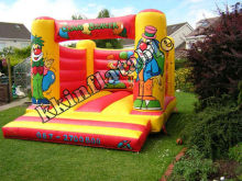 PVC clown inflatable bounce in stock