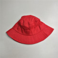 Weißer String Cotton Twill Bucket Hat