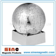 Creative Magnetic 3D Metal Puzzle Globe