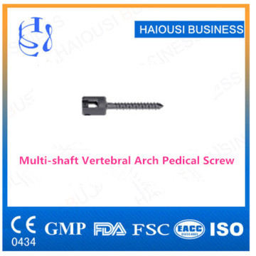 Multi-shaft Vertibral Arch Pedical Screw,surgical instrument,orthopedic implant