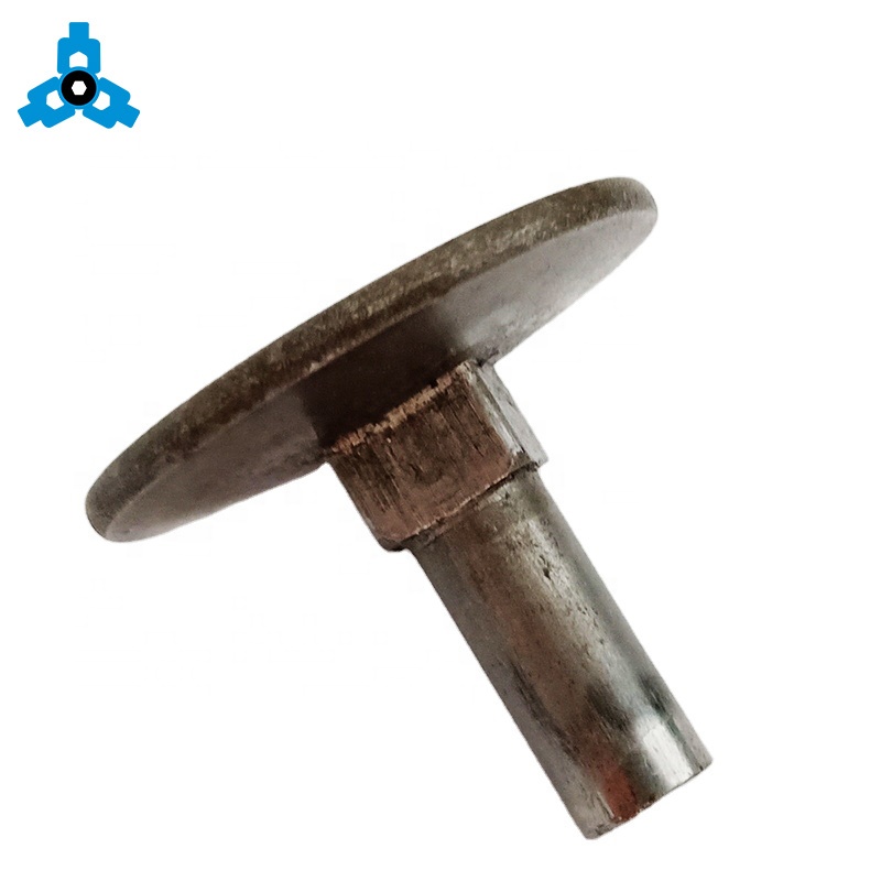 Alloy Steel Flat Head Solid Rivet With Shoulder OEM Stock Support