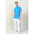 MEN'S POLY DIGITAL PRINTED POLO SHIRT