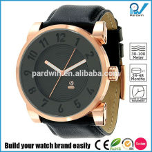 simple design big arabic numerals marks watch