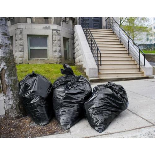 Plasticplace Black Garbage Bags