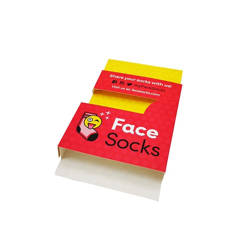 Hot Sale Customized Cardboard Socks Paper Packaging