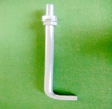 Electrogalvanizing Anchor Bolts with Nuts