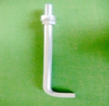 Electrogalvanizing Anchor Bolts with Nuts