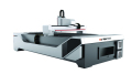 Single-tafel vezel laser metalen platen snijmachine 1500W