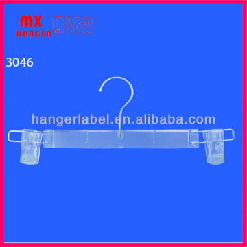 plastic hanger with clip,pp plastic hanger with clip, ps plastic hanger with clip