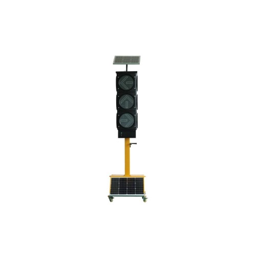 Smart LED Portable Traffic Light With Solar Panel