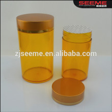 Healthcare plastic capsule containers screw cap pet health care medical pill bottles