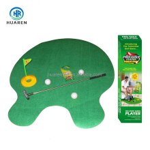 Factory Telescopic Indoor Mini Golf Ball Game Set: Portable Toilet Edition Toy
