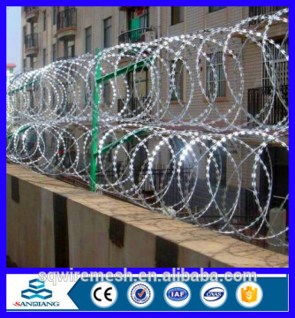 anti-climbed razor barbed wire for guard fence