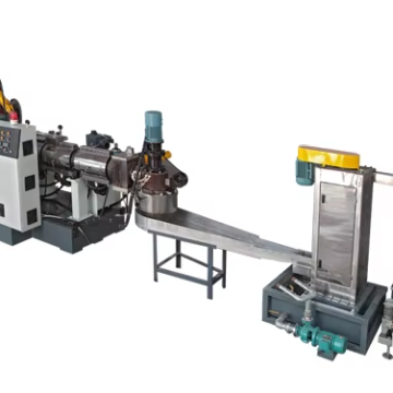 2-Stage Extruded Palletising Line with Die Face Cutter