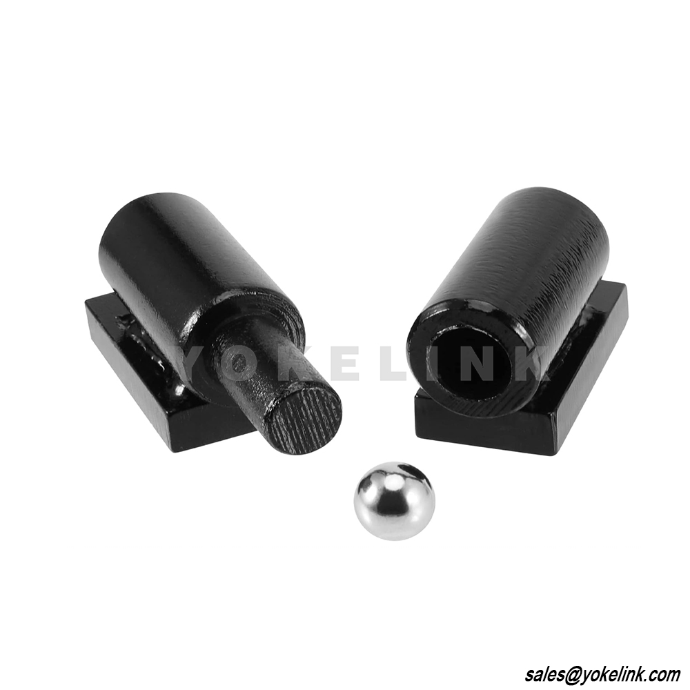 Nagy teherbírású acél hegesztett golyós csuklópántok (18) Heavy Duty Steel Weld-on Bullet Hinges(18)