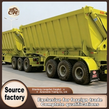 Durable Lujun Side Tipping Train for Construction Sites