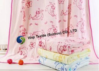 Thick Microfiber Towels for Children, Bathroom Dolphin Bath