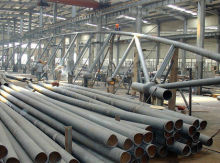 Din Structural Steel Members , Submerged Arc Welding Pipe Component